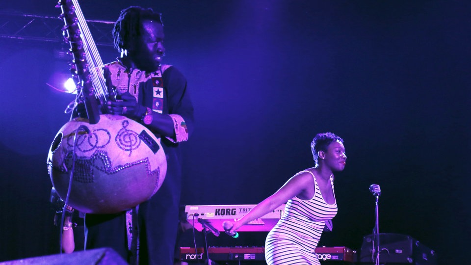 Bildrechte: WDR/Rühl Africa Express beim Roskilde Festival 2015