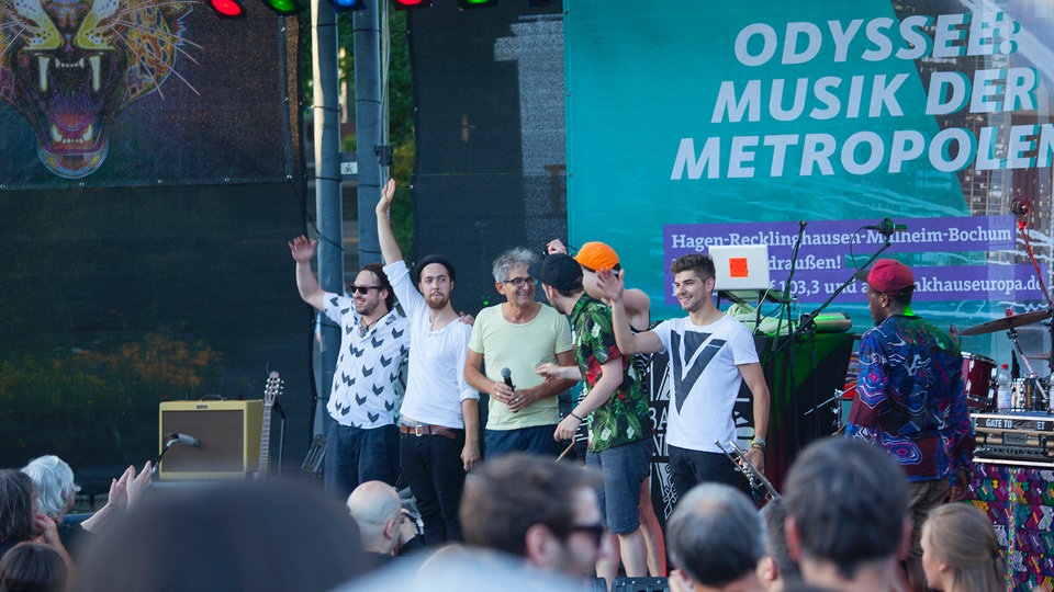 Odysse 2015 - Konzert von Banda Senderos im Ringlockschuppen Mülheim
