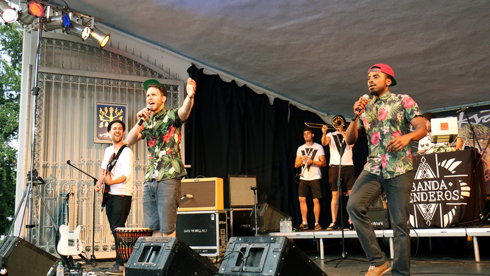  Banda Senderos bei der Odyssee 2015