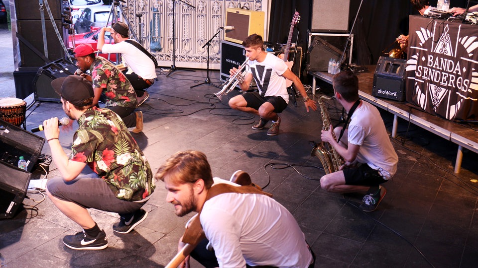  Banda Senderos bei der Odyssee 2015
