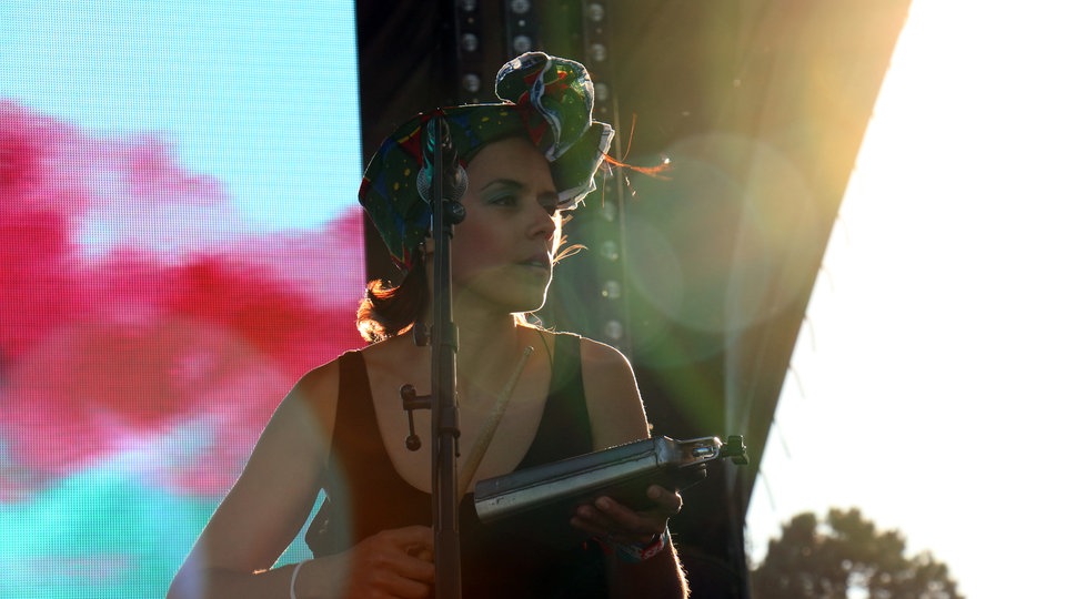 Batida beim Roskilde Festival 2015