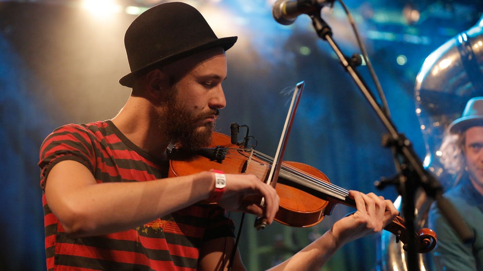 Bukahra live beim Funkhaus Europa Tanz in den Mai 2015