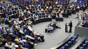 Abstimmung im Bundestag