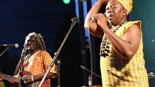Sierra Leone Refugee Allstars bei der Funkhaus Europa Odyssee 2015 in Mühlheim an der Ruhr