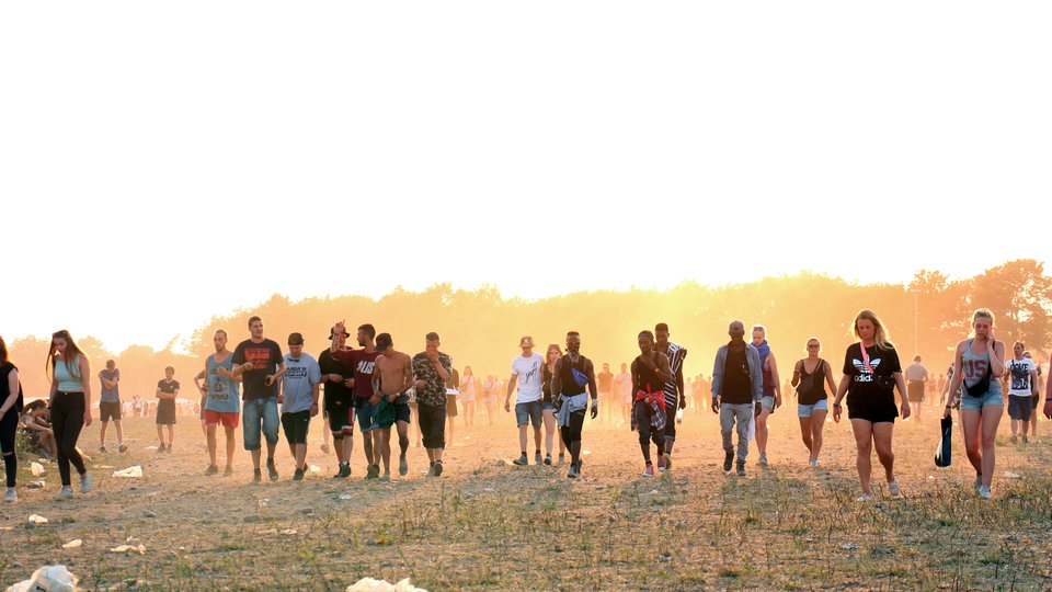 Bildrechte: WDR/Rühl Inside Orange Feeling - Impressionen des Roskilde Festivals 2015