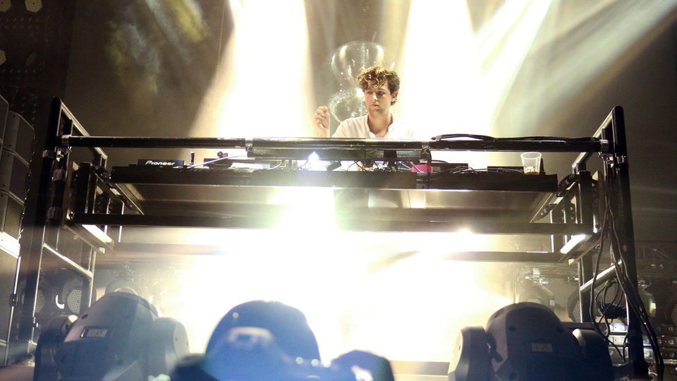 Bildrechte: WDR/Rühl Jamie XX beim Roskilde Festival 2015