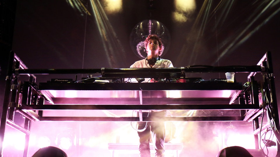 Bildrechte: WDR/Rühl Jamie XX beim Roskilde Festival 2015