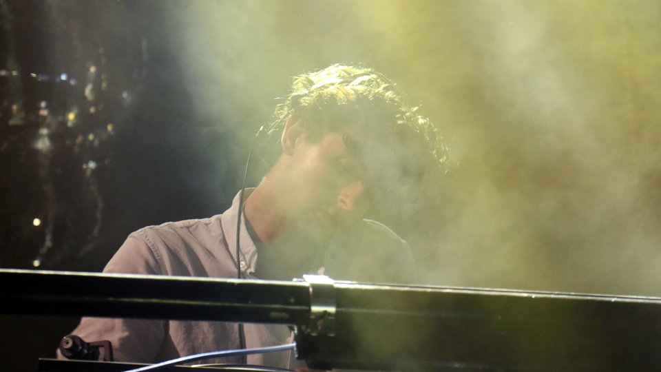 Bildrechte: WDR/Rühl Jamie XX beim Roskilde Festival 2015