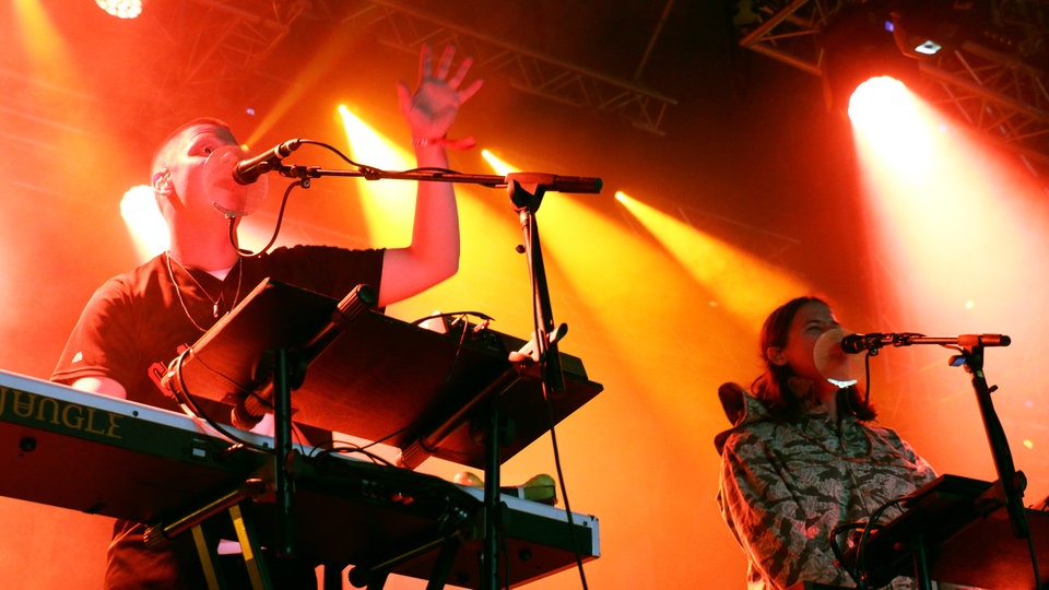 Bildrechte: WDR/Rühl Jungle beim Roskilde Festival 2015