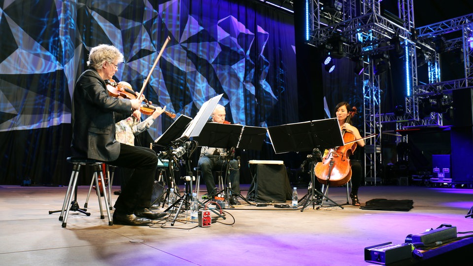 Kronos Quartet live bei Roskilde 2015