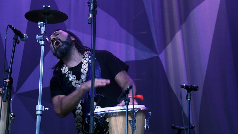 La Yegros beim Roskilde Festival 2015