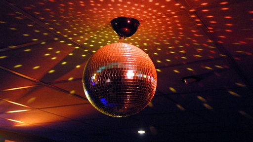 Eine Discokugel