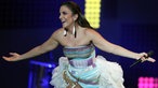 Sangalo Ivete singt auf der Bühne