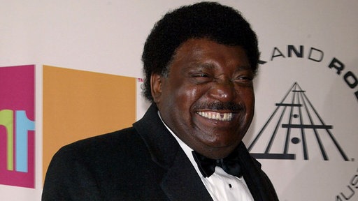 Percy Sledge bei seiner Aufnahme in die Rock'n'Roll Hall of Fame