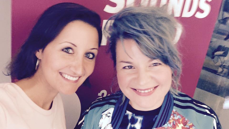 Miss Platnum und Moderatorin Sümeyra Kaya