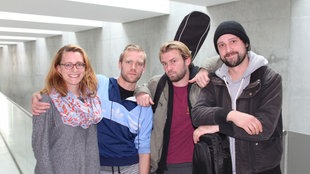 Die Band Riders Connection zusammen mit Jessica Liedtke