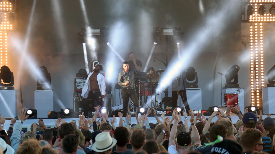 Young Fathers beim Roskilde Festival 2015