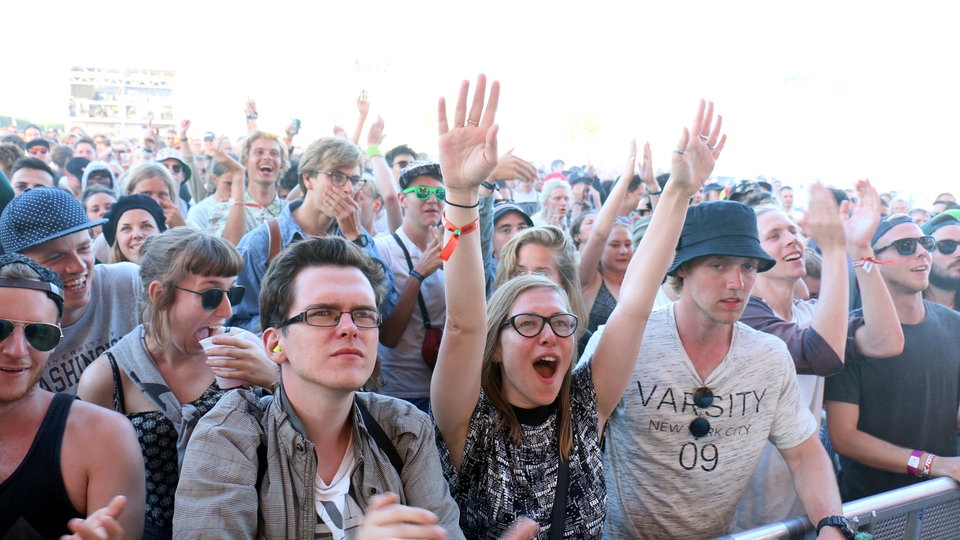 Young Fathers beim Roskilde Festival 2015