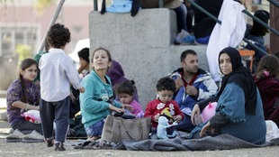 Flüchtlingsfrauen auf Lesbos