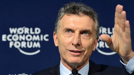 Mauricio Macri en Davos