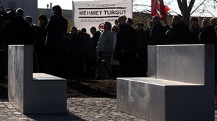 Mahnmal zum Gedenken an das Opfer des «Nationalsozialistischen Untergrunds» (NSU), Mehmet Turgut