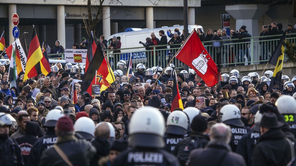 Pegidademo in Köln