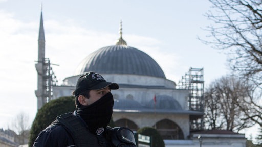 Polizei in Istanbul