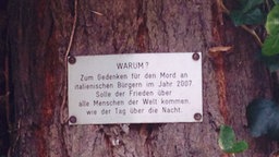 Gedenken "Duisburg 8 Jahre danach"
