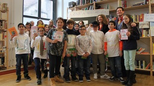 Kinder bei der Gesamtschule Francesco Petrarca/Italo Svevo in Köln