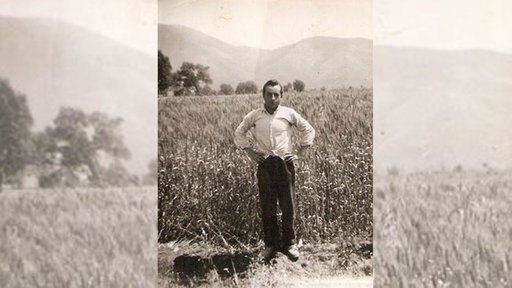 Porträt von Luigi Gallinaro, italienischem Gastarbeiter