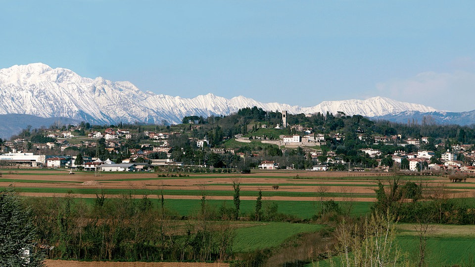Gebirge, Fagagna, Udine, Italien