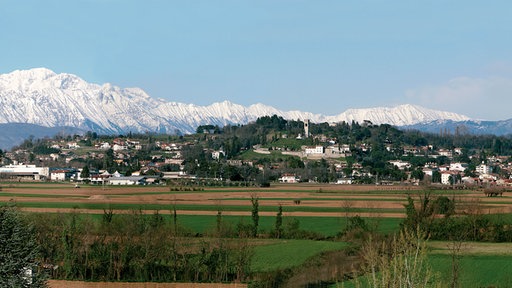 Gebirge, Fagagna, Udine, Italien