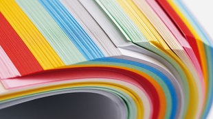 Buntes Papier