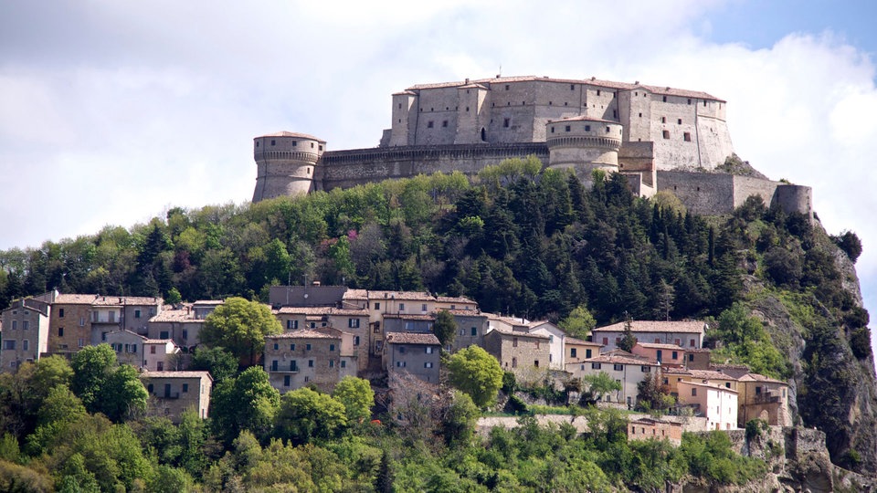 Die Festung von San Leo