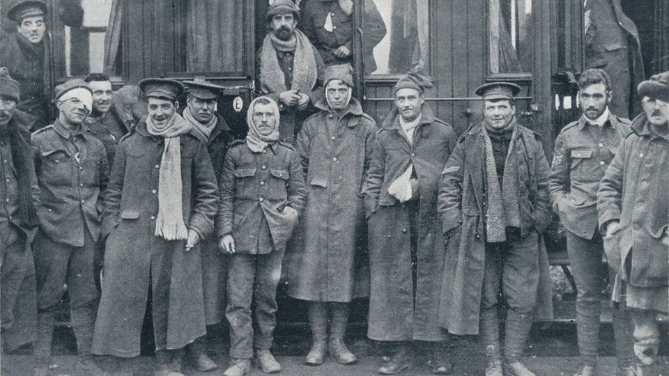Soldaten des Ersten Weltkrieges