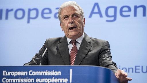 Evropski komesar za migracije Dimitris Avramopulos