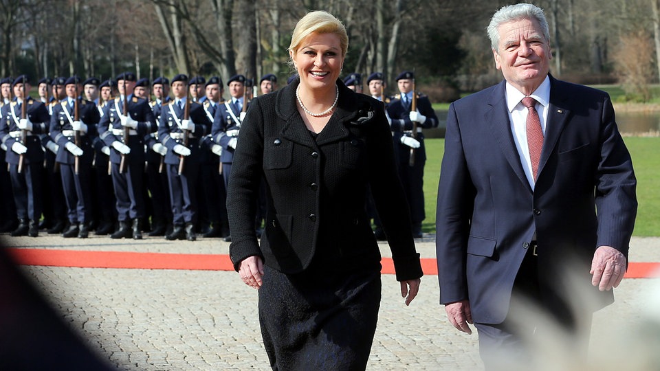 Kolinda Grabar - Kitarović i Joachim Gauck u Berlinu
