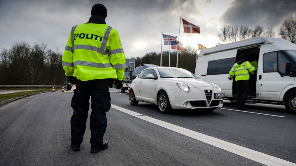 Danska - policijska kontrola uz granicu sa Nemačkom