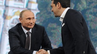 Vladimir Putin i Aleksis Cipras