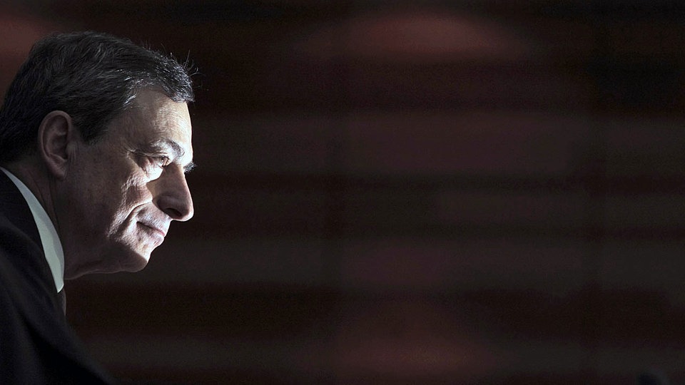 Predsednik Evropske centralne banke Mario Dragi 