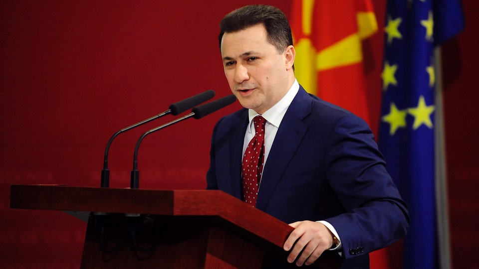 Premijer Makedonije Nikola Gruevski