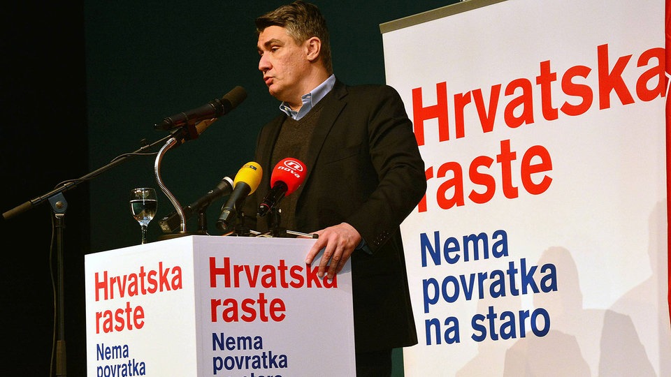 Milanović na čelu kolaicije "Hrvatska raste"