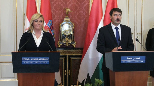 Hrvatska predsjednica i mađarski predsjednik - u Budimpešti 