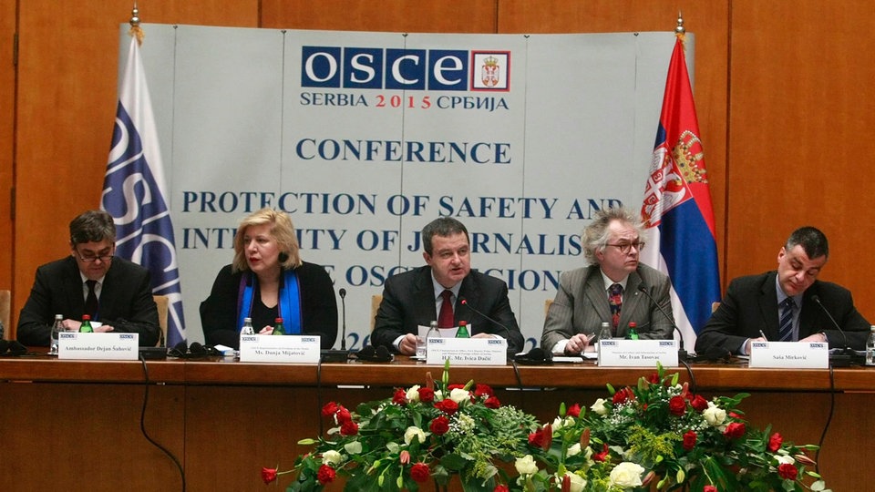 Medjunarodna konferencija "Zaštita bezbednosti i integriteta novinara u regionu OEBS-a"