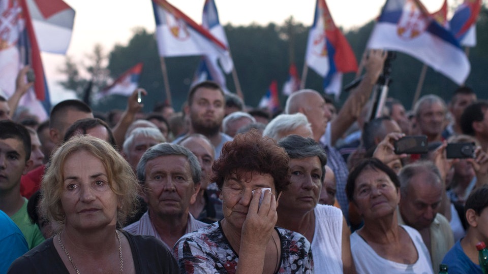 Sremska Rača 2015 - Građani na Danu sećanja