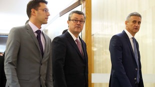  Božo Petrov, Tihomir Orešković i Tomislav Karamrko
