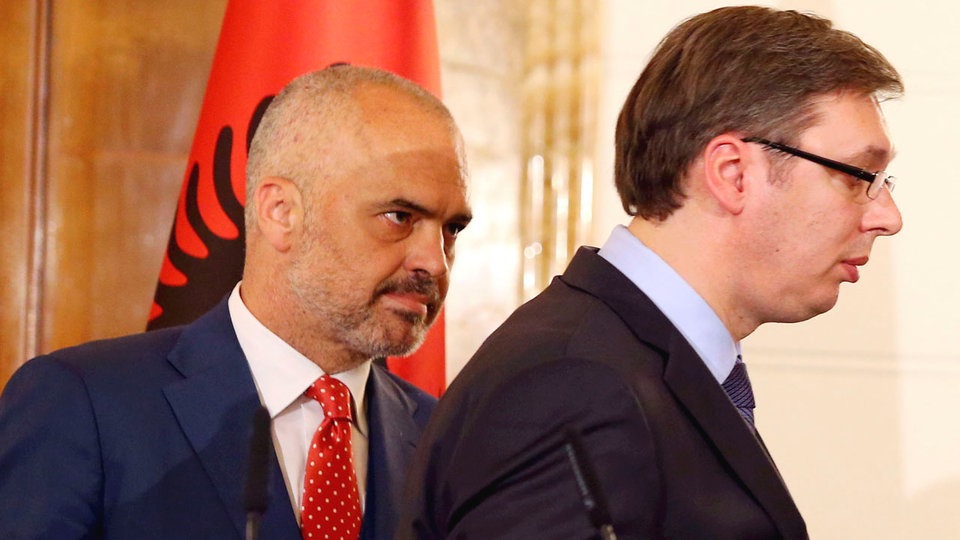 Albanski premijer Edi Rama i premijer Srbije Aleksandar Vučić