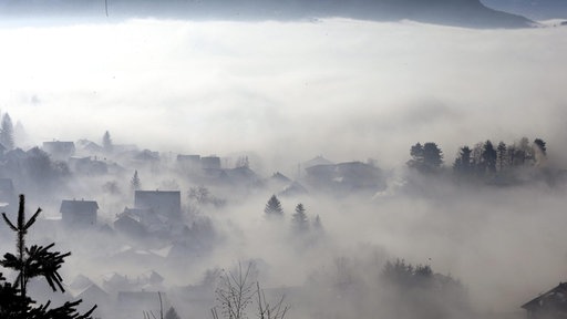 Sarajevo u magli i smogu
