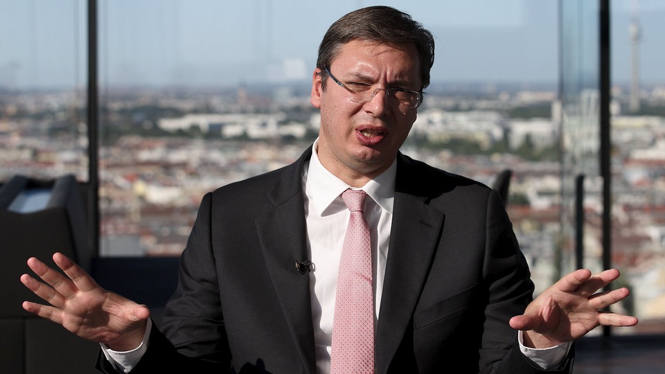 Premijer Srbije Aleksandar Vučić