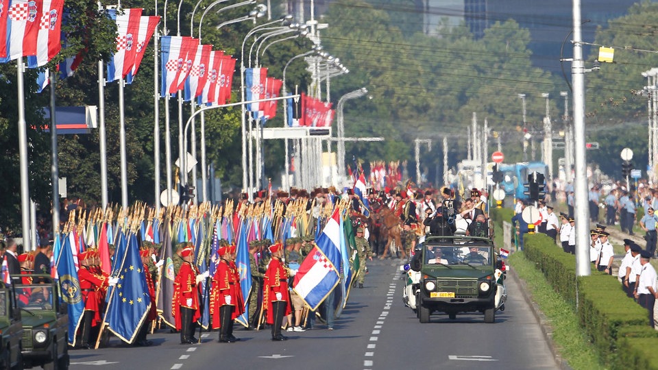 Zagreb, mimohod, obljetnica Oluje